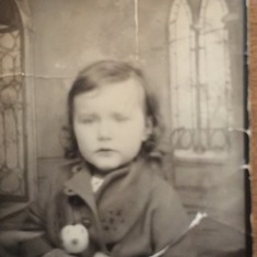 Mom, around 1937. Adorable...