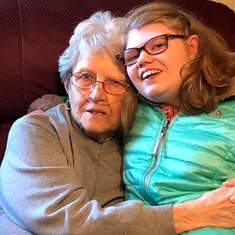Nana Barbara and Kaitlyn. She loved her so much!