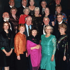 Wonderful  cruise adventure with Barbara and Bill.  What a group we were went we went to Mexico on the jazz cruise in 2007! Bill, top row second from the right and Barbara right below him.