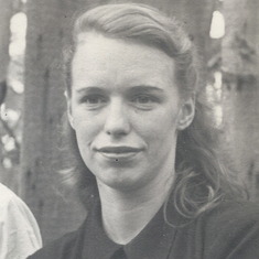Engagment photo, 1949