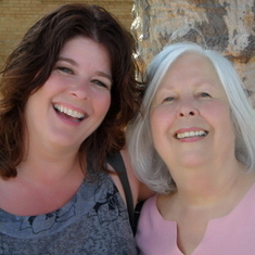 Mom and I in June 2011