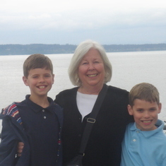 Mom with Logan and Chase