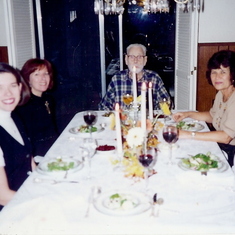 Donna, mimi, grandpa Andy, Muriel and mom