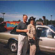 She loved hats and her Lincoln Town car