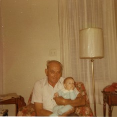 Joseph Benyak (Father) with Marc Dean (Son) 1969