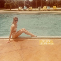 Barbara in the Dominican Republic 1972 (28 years old)
