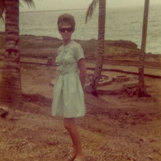 Barbara in the Dominican Republic 1972 (28 years old)