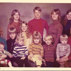 Family photo from 1972