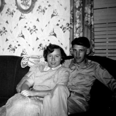 Mom and Dad in 1954 - they were dating, not yet married. 