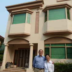 Visiting cousin Dennis and Polly in Zhongshan, China