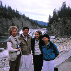 Bow Falls, Banff, AB Jampolsky meeting 1986