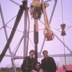 Alberta oil well rig 1990