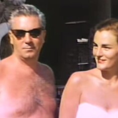 Vin and Barbara in Capri (1954)