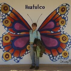 Barbara in Huatulco Airport 2017