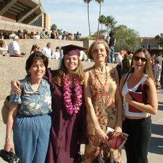 Barb at Heather's graduation from ASU