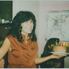 1970s-Barb w Birthday cake