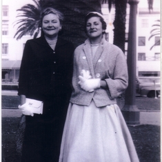 Barbara is with her mom, Lily Margaret (Cain) Jones
