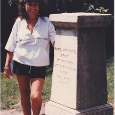 1980s at Paul Revere's Tombstone
