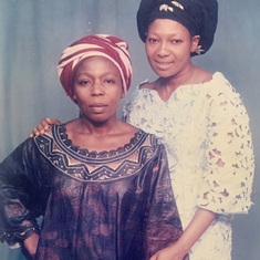 Mummy and her Bestfriend in the early 90’s
