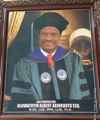 Barr. OLUWATOYIN ALBERT AKINKUOTU .PhD