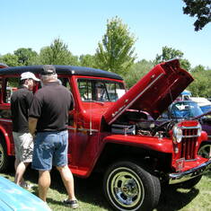 Barry and Jared at a classic car show near Corvallis Oregon 2007