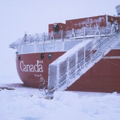 1997-1998 SHEBA project in which a Canadian icebreaker was frozen into the arctic icepack and let d