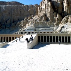 We also toured the Mortuary Temple of Hatshepsut, also known as the Djeser-Djeseru (Ancient Egyptian