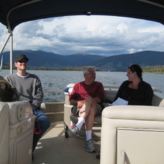 Lake Dillon in Colorado Boat Ride