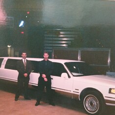 One of the super stretch limousines' Barry loved to drive!