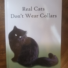 This is Barry's neighbor/friend, Jim's fourth book, a memoir, "Real Cats Don’t Wear Collars.” Barry proofed it!