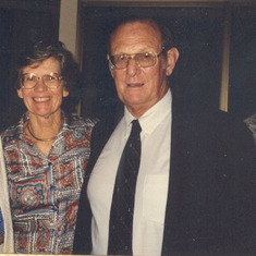 Barry & Jean at Barry's UCSB retirement party 1988