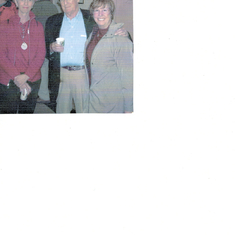 Barry, 2005, with Marilyn Judson, Merrilee Fellows