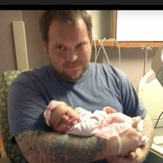 Daddy and Brooklyn Paige 
