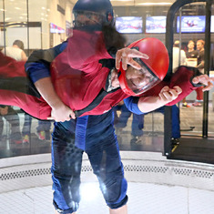 How many 87 year old women do you know that have done Indoor Skydiving? 