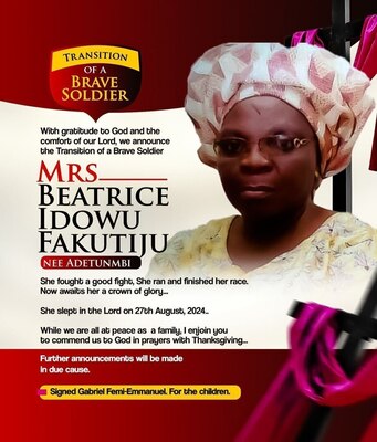Beatrice Idowu Fakutiju
