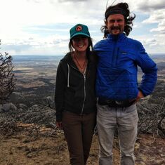 Rebecca and Beau at Mesa Verde National Park 4/14 IMG_4649