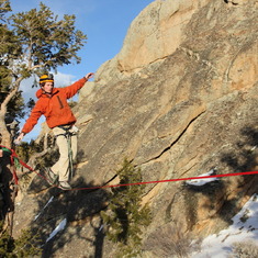 Climbing in Hartman Rocks - Gunnison IMG_5868