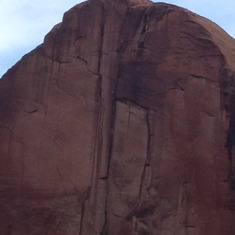 The Tombstone Moab Utah, Beau jumped this November 2013 IMG_0667