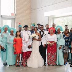 July 24, 2017 - Wedding of Leonard Oritseweyinmi Uku and Mabel Kyei Uku