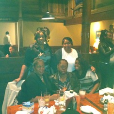 Mommie and the girls at the 60Th bday