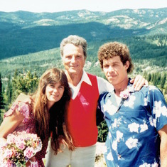 Julie and Reece's wedding in Steamboat Springs in 1986
