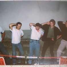 The wobble with all the lads,, Ossegna liguria, Italy,, 