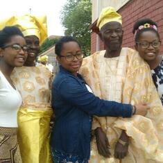 ‪Baba & his Granddaughters.