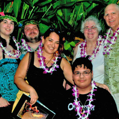 Benji's Family on their arrival in Hawai'i to attend Benji's October 18th, 2014 Memorial held at the East West Center Gallery, Burns Hall, Honolulu Hawai'i.