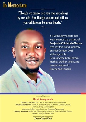 Benjamin Chidiebele Nwosu