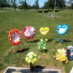 my dads grave may 2013