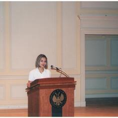 speaking in DC
