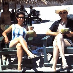 Dad and Mom in Acapulco 1965