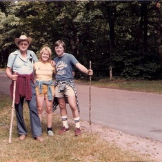 Camping at Meacham 1983