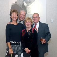 Diane, Bernie, Roberta & Ron at Dana & Bill's wedding.